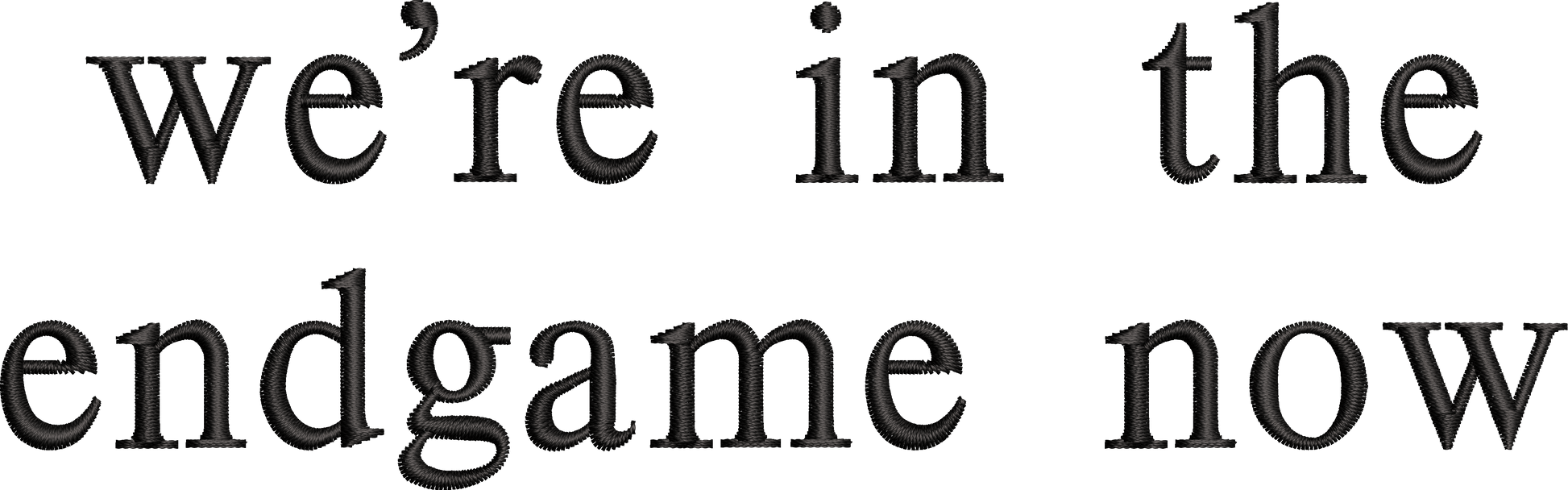 Endgame hoodie - Thread Muse