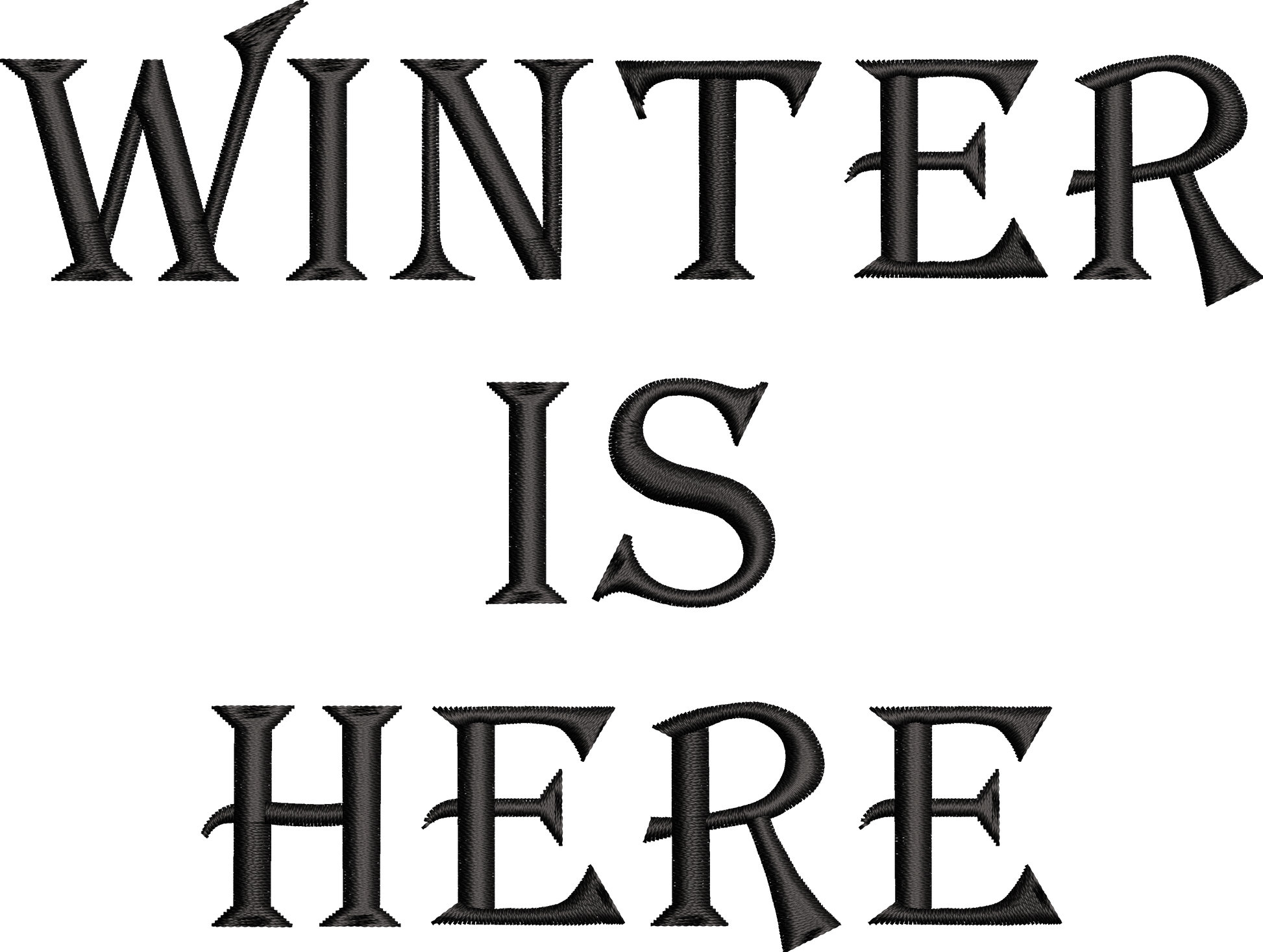 Winter is here tricou Game of Thrones - Thread Muse